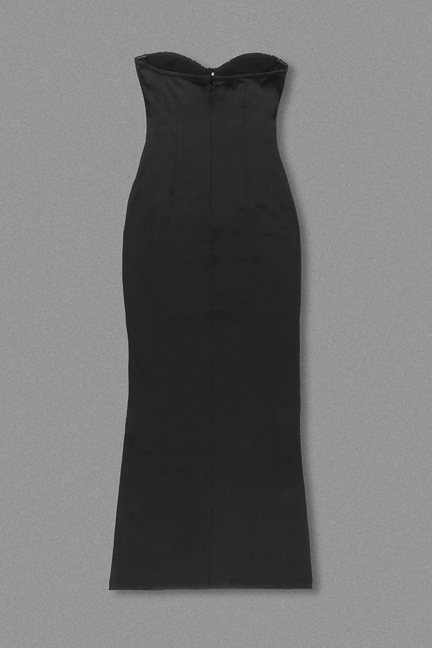 Black And Pink Sequin Maxi Dress