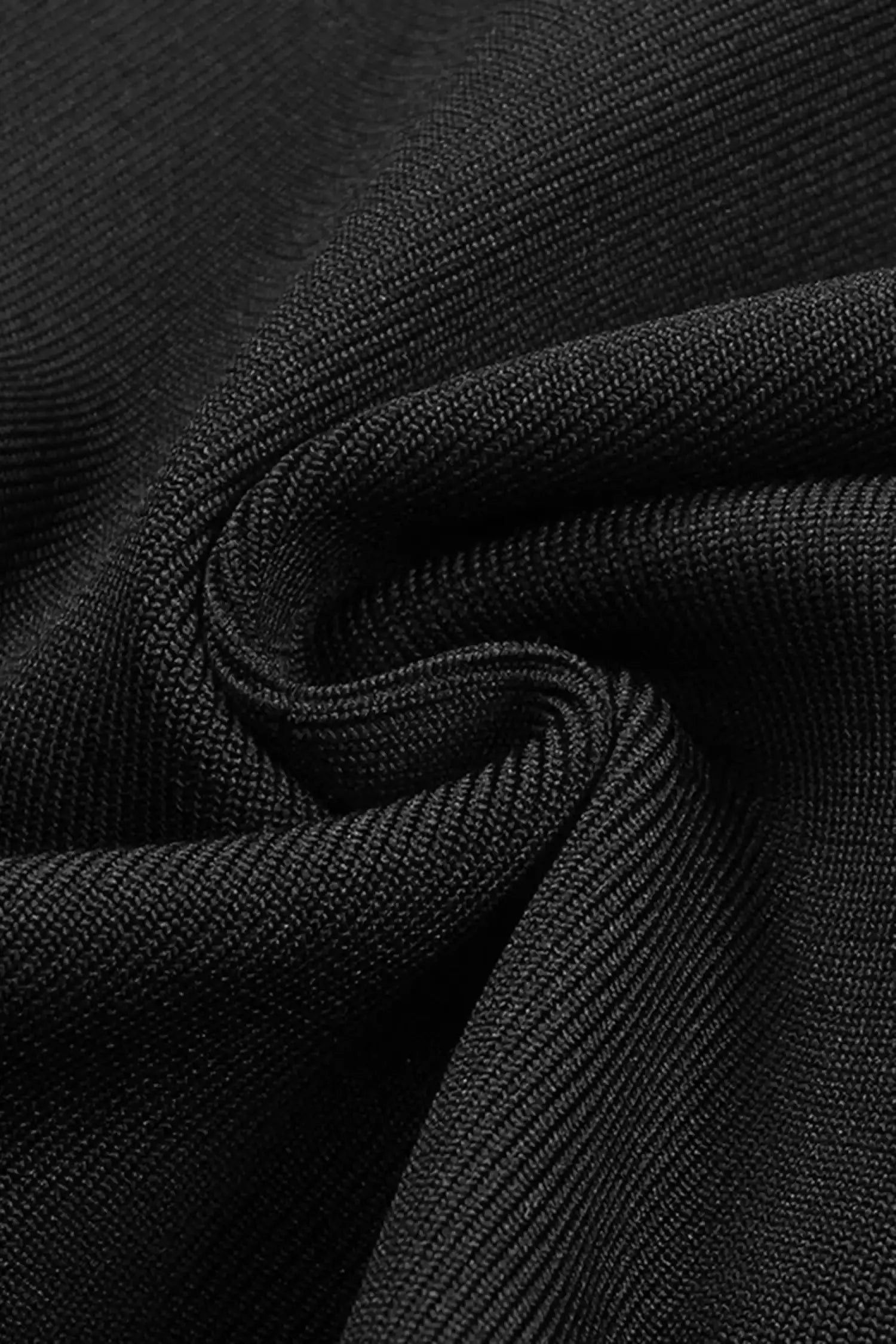 Black Cutout Halter Bandage Maxi Dress Dress