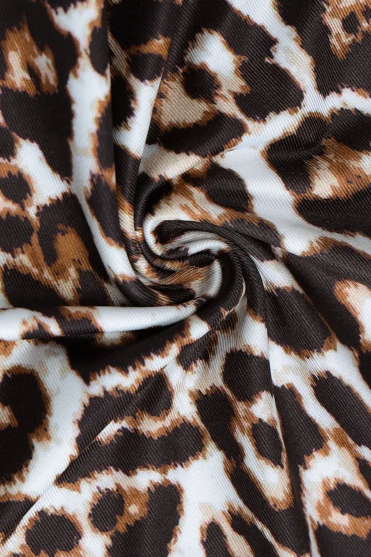 Leopard Print Maxi Slip Dress