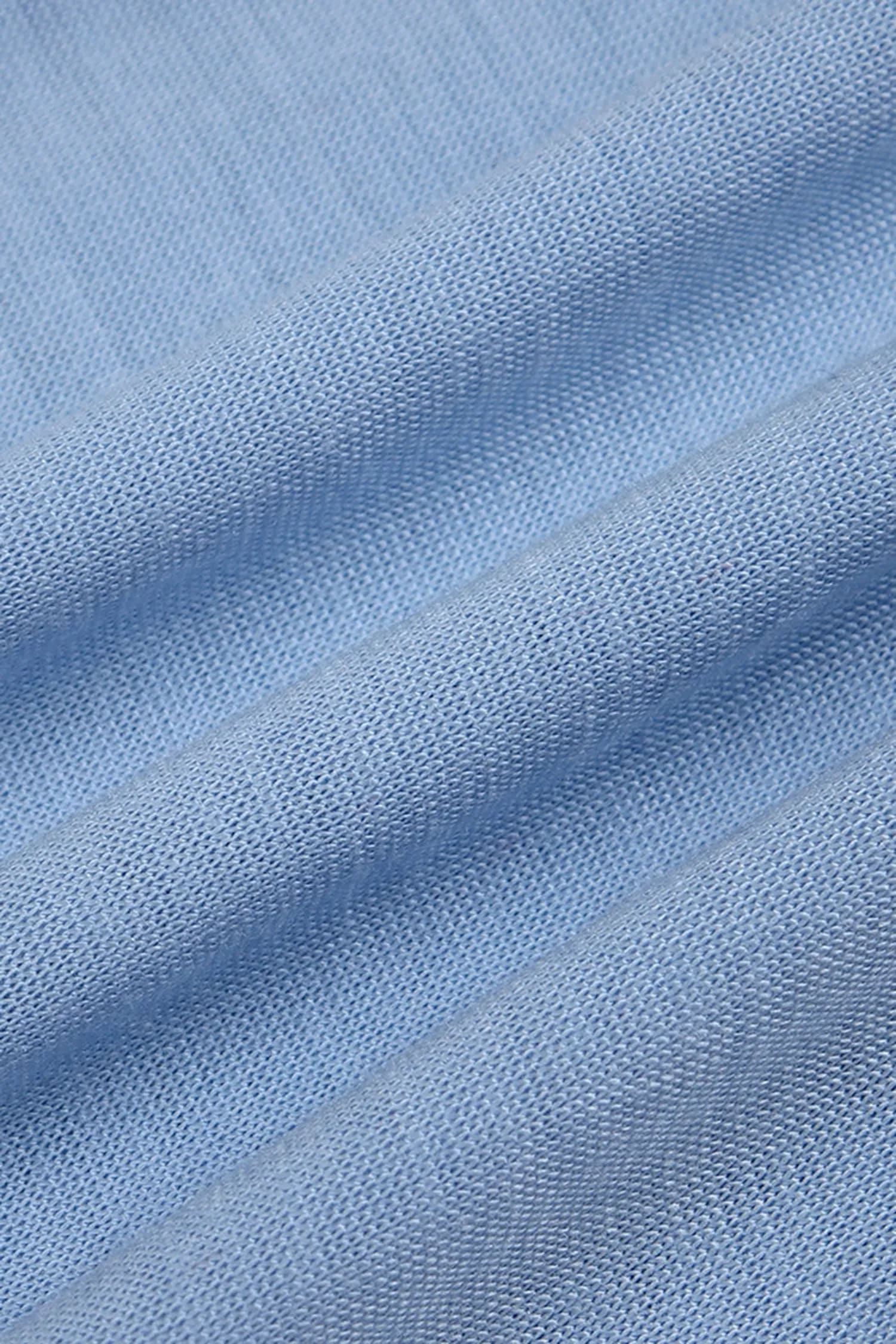 Light Blue Ruffled Sleeve High Neck Maxi Dress