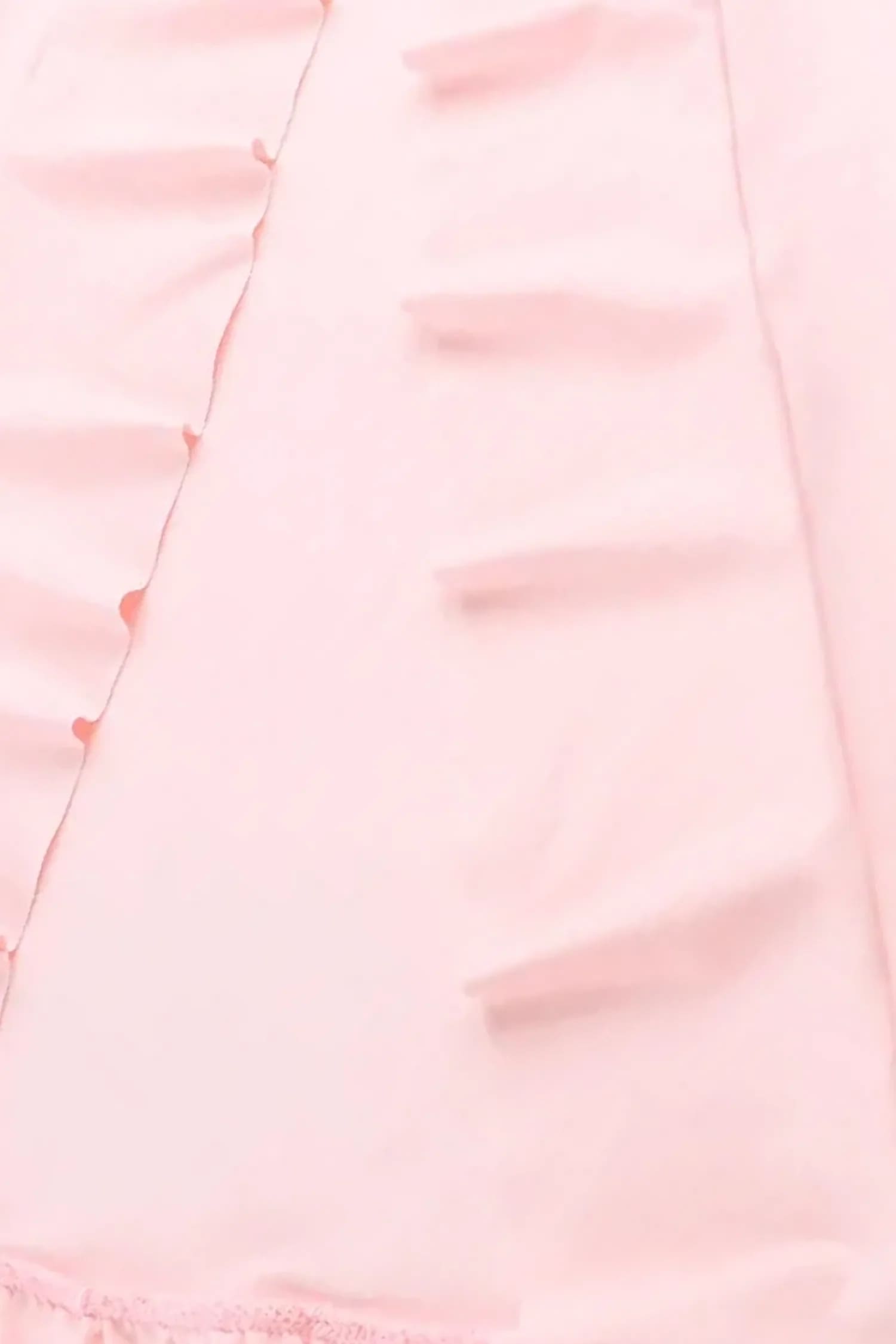 Pink V-Neck Slit Maxi Dress