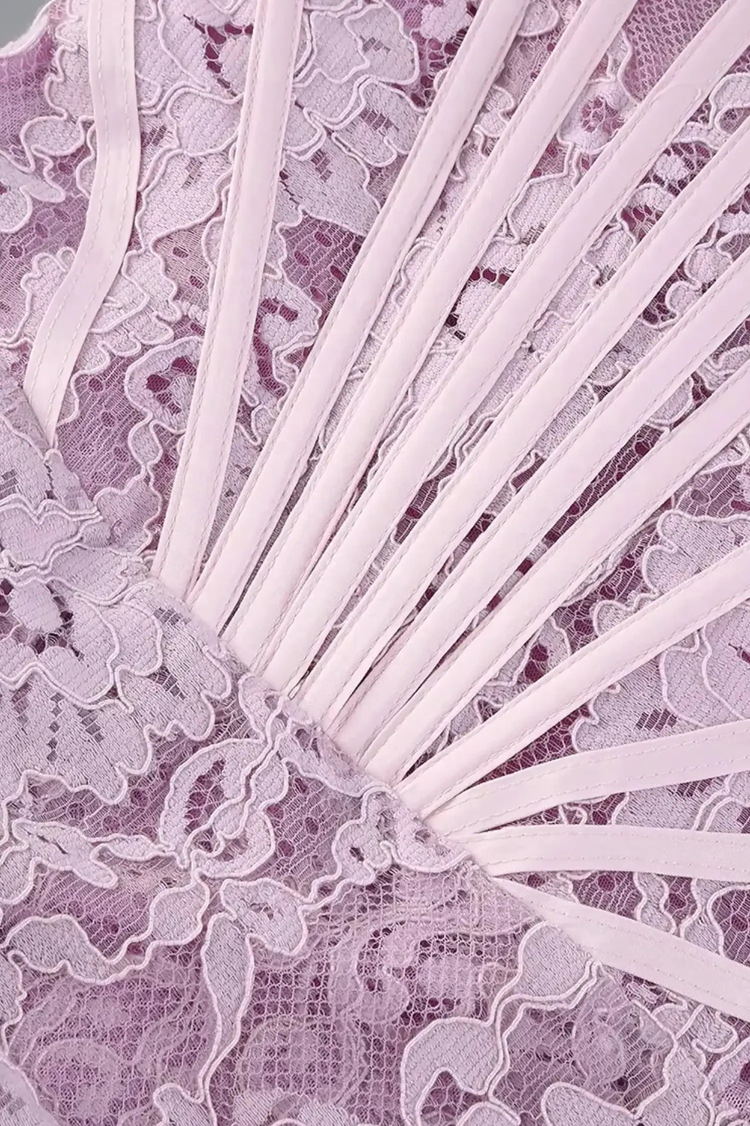 Strapless Pink Corset Mini Ruched Dress Dress