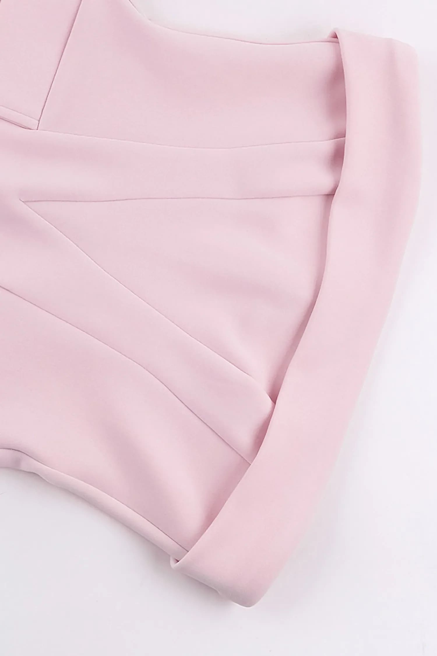 Strapless Pink Mini Dress