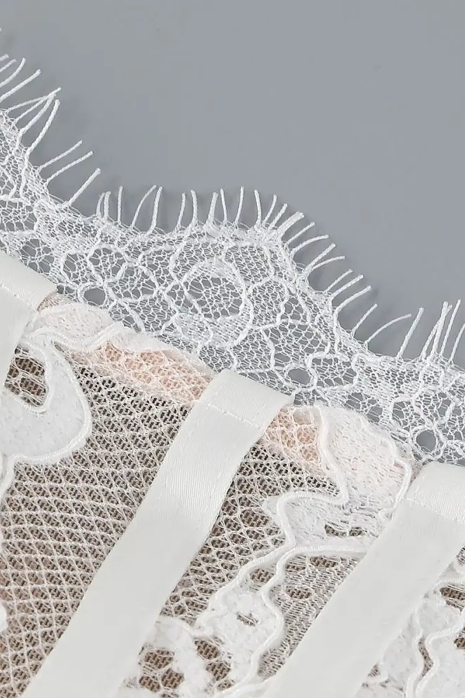 White Strapless Lace Corset Mini Dress Dress