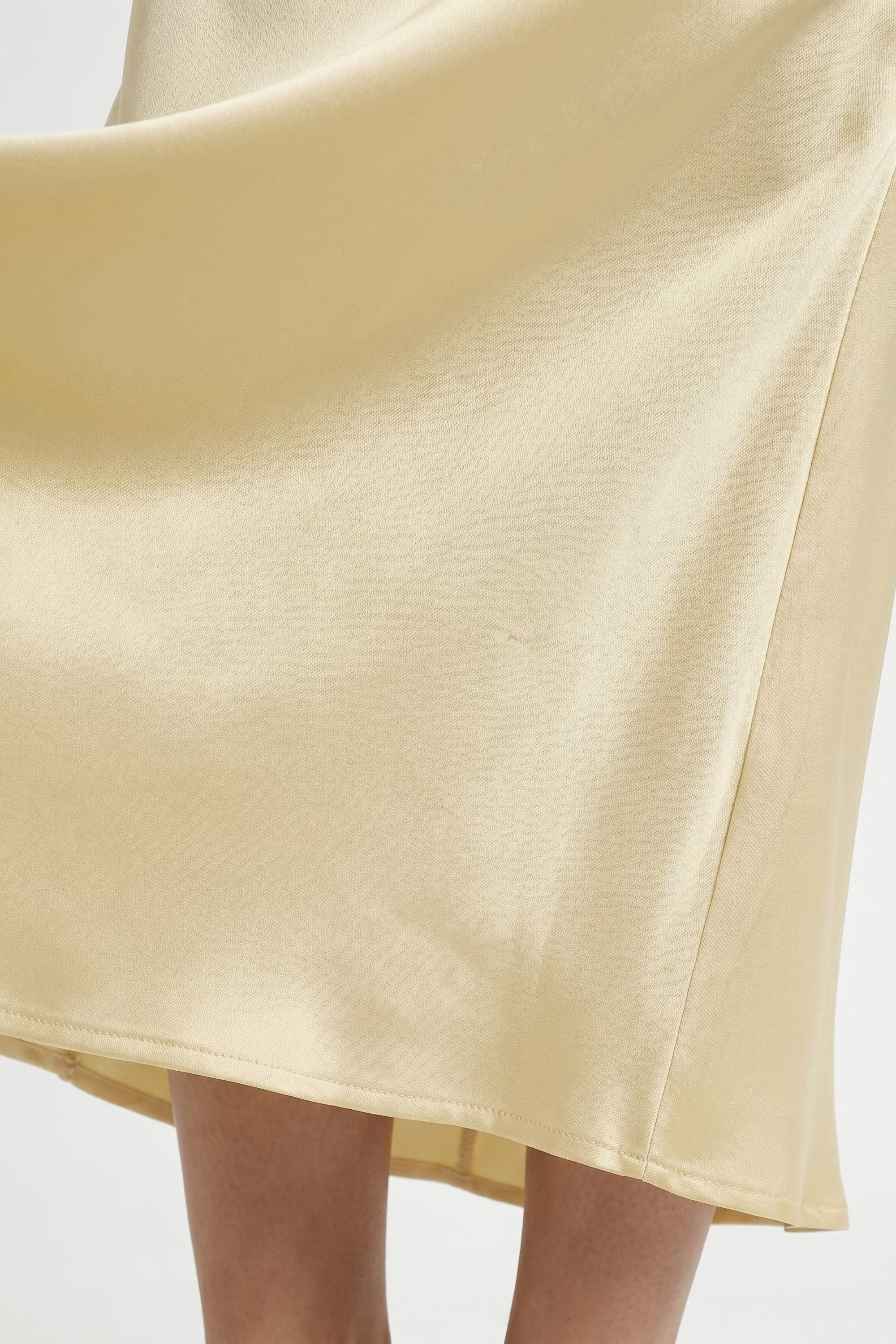 Gold Open Back Crystal Embellished Maxi Dress - Dress