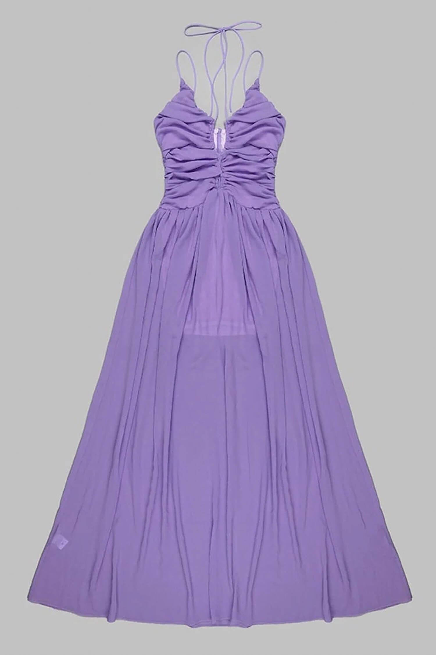 Lavender A-Line Tulle Maxi Dress Selene Dress Lavender A-Line Tulle Maxi Dress Selene Dress