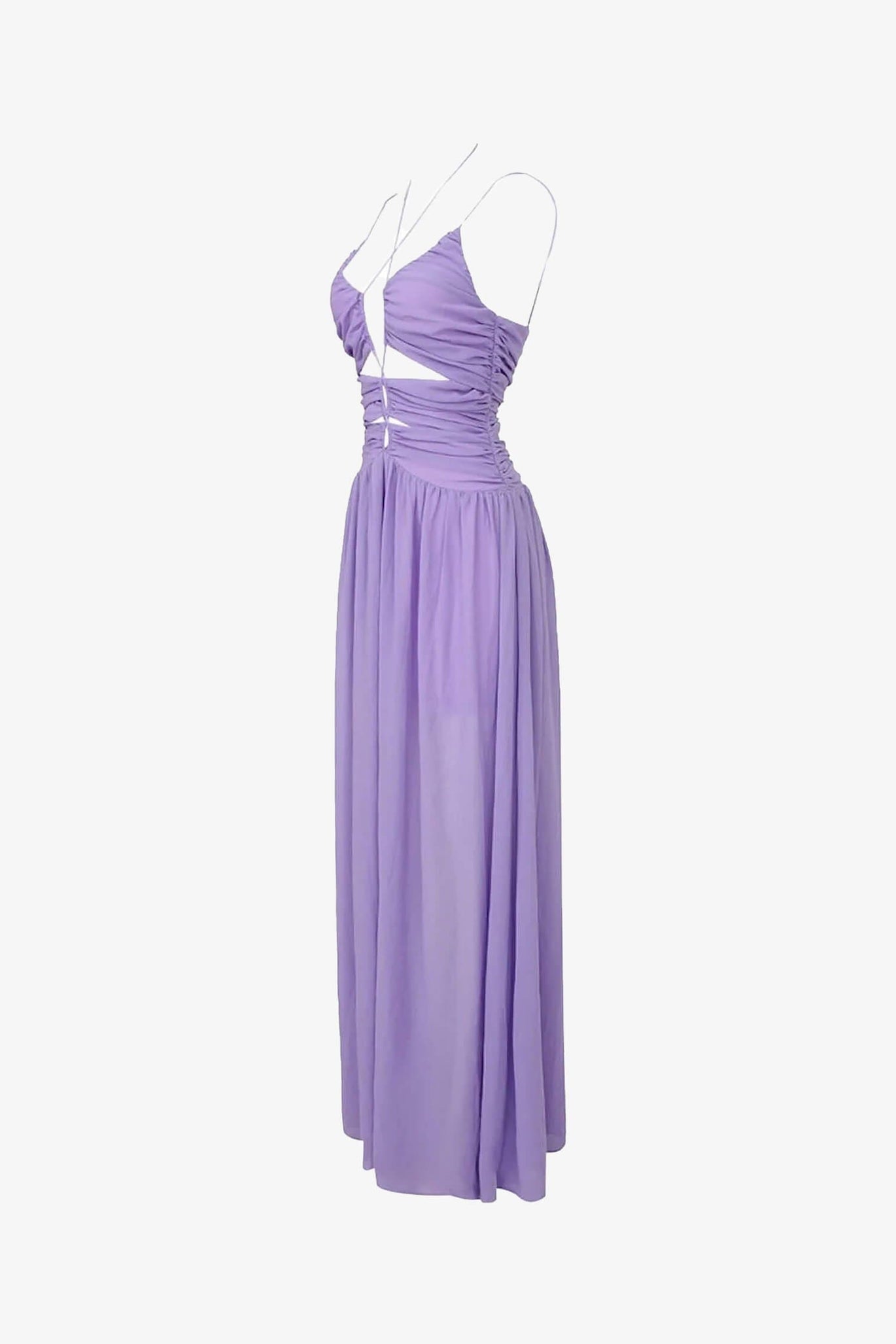Vendela Off Shoulder Maxi Dress Light Purple main image 1