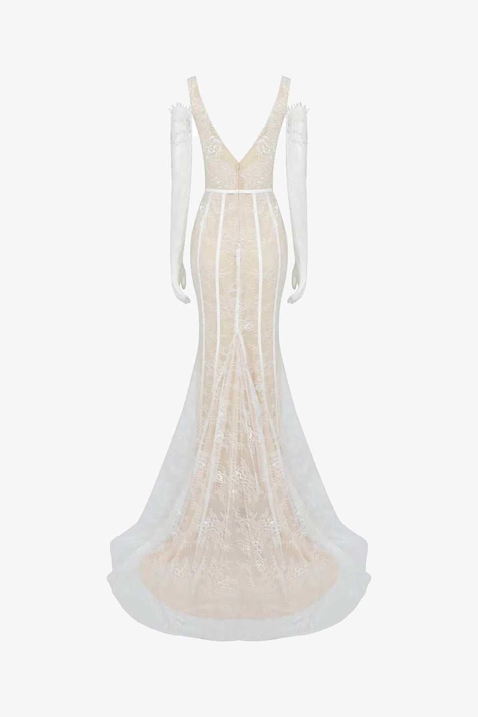 Miracle White Pearl Embellished Dress